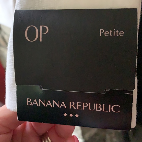 New with tags Banana Republic White linen blazer - Picture 5 of 11